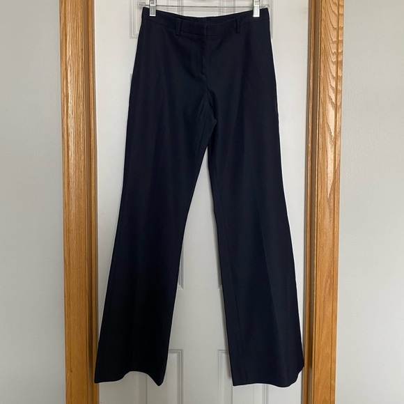 Burberry Prorsum Navy Blue Trouser Pants Virgin Wool Blend Size 40 - Picture 1 of 10